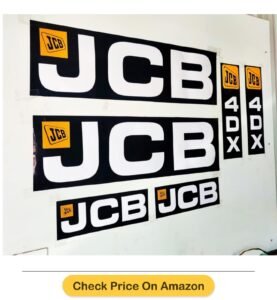 jcb sticker 4dx