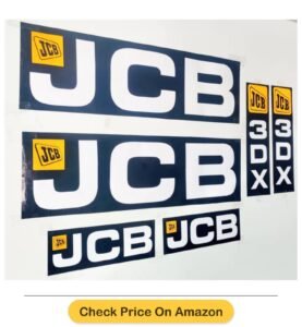 jcb latest model sticker